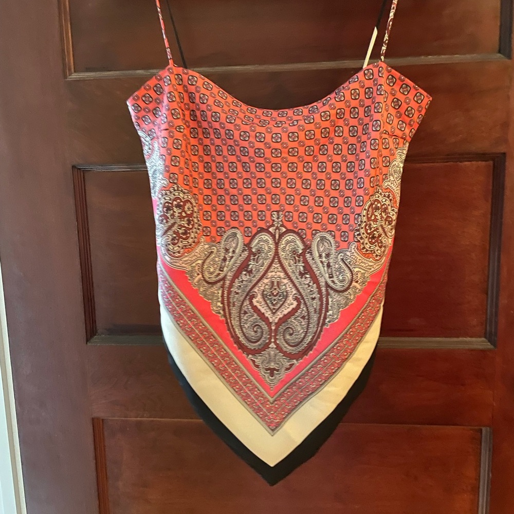 COPY - ZARA bandana like blouse